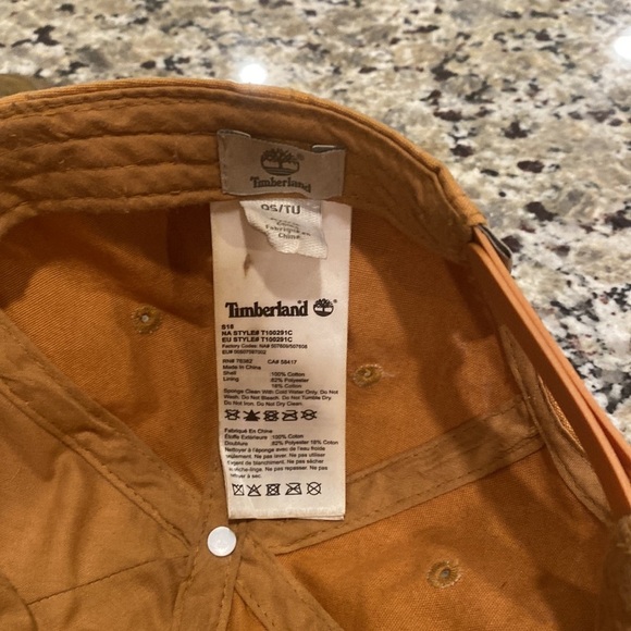 tan-colored Timberland 1973 baseball cap - Picture 7 of 7
